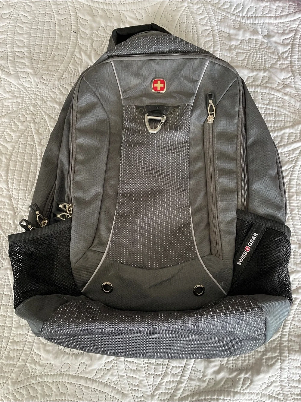 SwissGear Gray Backpack with Laptop Compartment